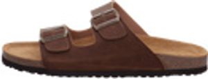 Supersoft Herren Pantolette Sandale Hausschuh braun EUR 46