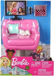 Barbie Indoor Furniture Playset, Living Room