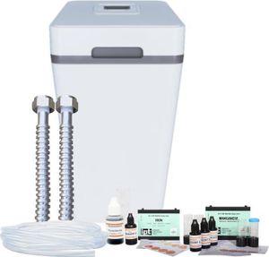 S1000-P1 Trink,- und Brunnenwasser - Entkalkungsanlage, Enteisenungsanlage, Manganfilteranlage kombiniert AQS1000-P1 + Anschlussset 2