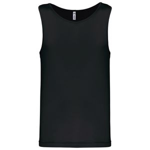 Kariban ProAct Herren Tank Top Sport Shirt ärmelllos PA441 Schwarz Black L