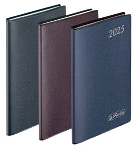 herlitz Taschenkalender Metallic 2025 A7 farbig sortiert