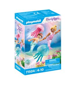 PLAYMOBIL Princess Magic 71504 Meerjungfrauen-Kinder mit Quallen