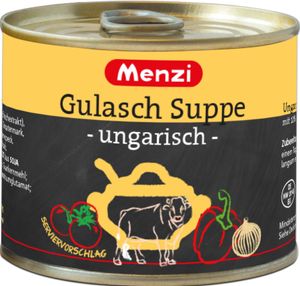 GULASCHSUPPE ungarisch von Menzi, 5x200ml