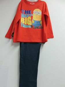 Minions - Schlafanzug orange/blau Gr. 104