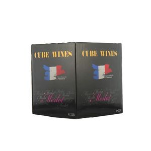 Rotwein Frankreich Merlot Cube Wines Bag in Box trocken (1x 2,25L)