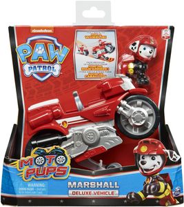 Spin Master 31946 - Paw Patrol Moto Pups Marshalls Motorrad mit Spielfigur
