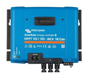 Victron energy smartsolar mppt 150/100-mc4 ve.can (12/24/36/48v)