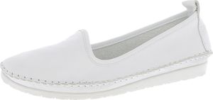 Andrea Conti 0027449 Damen Slipper Ballerinas Mokassins, Größe:41 EU, Farbe:Weiß