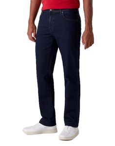 Wrangler - Texas Original Straight Regular W12175001 Blue Black Jeans Stretch Größe 34/32