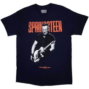 Bruce Springsteen - "Tour '23" T-Shirt für Herren/Damen Unisex RO10508 (XL) (Marineblau)