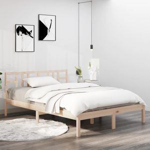 Schlafzimmermöbel - ELEGANTE - Bettrahmen - Massivholzbett für 120x200 cm Matratze&51987
