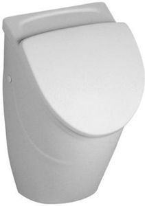 Villeroy & Boch Absaug-Urinal Compact O.NOVO 290 x 495 x 245 mm, für Deckel weiß
