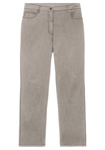 sheego x Collection L. Damen Große Größen Gerade Jeans in 5-Pocket-Form, elastische Denimware Citywear sportlich -