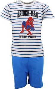 Marvel Spiderman Kinder kurzarm Pyjama – Blau / 116 Marvel Spiderman Kinder kurzarm Pyjama – Blau / 116