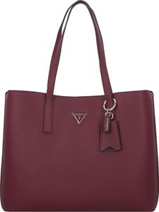 Guess Shopper Meridian Girlfriend Tote dark red