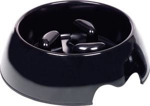 NOBBY Anti-Schling Napf, M, schwarz, 17,5 x 6,5 cm
