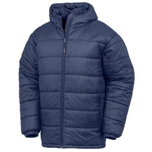 Result Genuine Recycled - Parka polstrovaná pro muže/dámy Unisex RW10100 (XXL) (námořnická modrá)