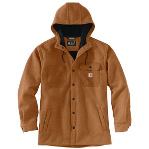 Carhartt Wind and Rain Bonded Jacke (Brown,S)