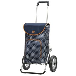 Andersen SHOPPER MANUFAKTUR Einkaufstrolley Royal Shopper Famke Blue dunkelblau 107cm Andersen SHOPPER MANUFAKTUR Einkaufstrolley Royal Shopper Famke Blue dunkelblau 107cm