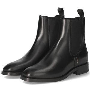 Gant Fayy Damenschuhe, Stiefelette, Chelsea Boots, Schwarz, Leder - Damenschuhe Modische Stiefelette / Boots, Schwarz, leder&nbsp, absatzh&oumlhe: 20 mm