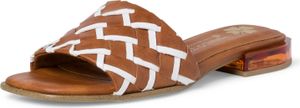 Marco Tozzi by GMK Damen Mule Flat Art: 2-2-87116-28 in cognac comb (braun) - Größe:39