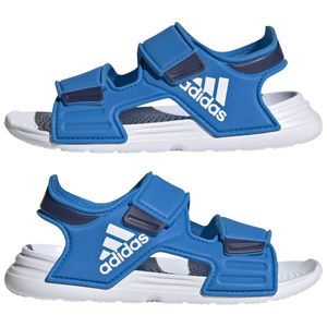 Adidas Offene Schuhe blau, AdidasBade:32, Farbe:blurus/ftwwht/dkblue