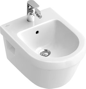 Villeroy & Boch Wand-Bidet design ARCHITECTURA 370 x 530 mm, mit Überlauf weiß