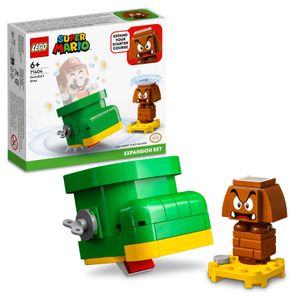 LEGO 71404 Super Mario Gumbas Schuh – Erweiterungsset, Spielzeug zum kombinieren mit Mario, Luigi oder Peach Starterset, mit Gumba Figur
