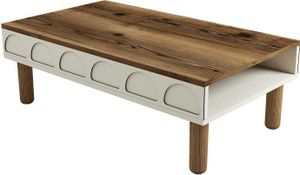 Skye Decor, Bohem 853 - Cream, Couchtisch, 100 % Melaminbeschichtete Spanplatten, Creme, 180 x 60 x 35,6 cm