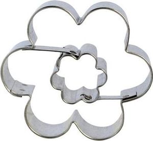 Ausgeschnittene Blume Mit Blume 1Pc