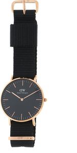 Daniel Wellington - Daniel Wellington Klassische Schwarze Cornwall Uhr (36 MM) DW00100150 Daniel Wellington - Daniel Wellington Klassische Schwarze Cornwall Uhr (36 MM) DW00100150
