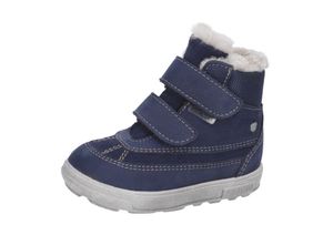 RICOSTA Boots PEDRO von PEPINO Klettverschluss Rauleder/Textil Lammfellfutter Jungen Marine Blau Größe 27 RICOSTA Boots PEDRO von PEPINO Klettverschluss Rauleder/Textil Lammfellfutter Jungen Marine Blau Größe 27