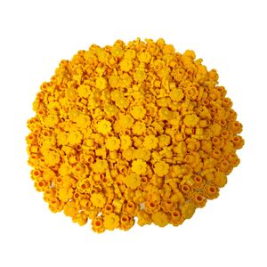 LEGO® 2x2 Kvetina so zaobleným otvoreným gombíkom žltá - 98262 NOVINKA! Množstvo 50x
