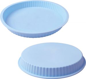 2er Set Silikon Backform Ø 26,5cm Quiche Tarte Pizza Kuchen Form Obstkuchen 2er Set Silikon Backform Ø 26,5cm Quiche Tarte Pizza Kuchen Form Obstkuchen