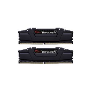 G.Skill DIMM 32 GB DDR4-4000 Kit, Arbeitsspeicher ,schwarz, F4-4000C18D-32GVK, Ripjaws V