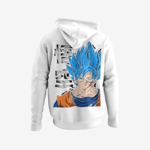 Bluza męska z kapturem Son Goku God Adi Goku Dragon Ball Parody Anime Manga Hoodie