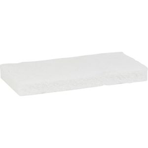 Gąbka szlifierska Vikan Soft 125x245x23mm biały nylon | 10 sztuk