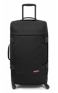 Eastpak Trans4 M Schwarzer Reisekoffer auf Rädern
