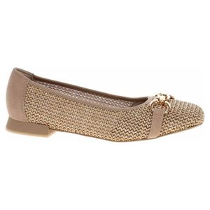 Caprice  Damenschuhe Ballerina Beige Freizeit, Schuhgröße:39 EU