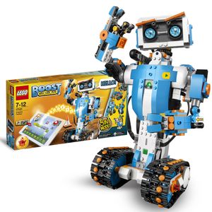 LEGO 17101 Boost Programmierbares Roboticset, 5-in-1 App-gesteuertes Modell mit einem programmierbaren, interaktiven Roboter Spielzeug und Bluetooth-Funktion LEGO 17101 Boost Programmierbares Roboticset, 5-in-1 App-gesteuertes Modell mit einem programmierbaren, interaktiven Roboter Spielzeug und Bluetooth-Funktion