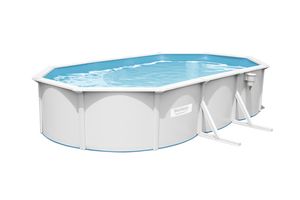 Bestway Hydrium™ Stahlwand Pool Set, oval, 610x360x120 cm - oval - 19.929 l; 56369