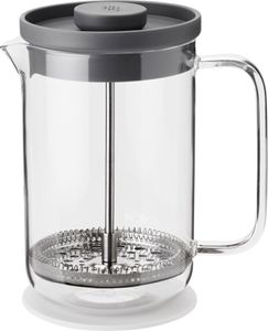 RIG-TIG BREW-IT Pressfilterkanne, 0,8 l. - grau/hellgrau