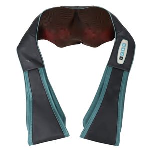 NAIPO Schulter Massagegerät Kabellos Nackenmassagegerät Shiatsu Elektrisch Massage mit Wärmefunktion Nacken Rücken 3D-Rotation Massager