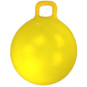 Springball 50cm mit Griff Gymnastikball Luftball Kinder Hüpfball