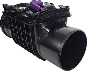 Dvojitý spätný ventil KESSEL Staufix spätná klapka plast DN150 160mm