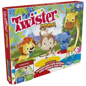 Hasbro Gaming Twister Junior, Brettspiel, Reisen/Abenteuer, 3 Jahr(e)