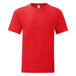 Fruit Of The Loom Herren T-Shirt Iconic PC3389 (4XL) (Rot)