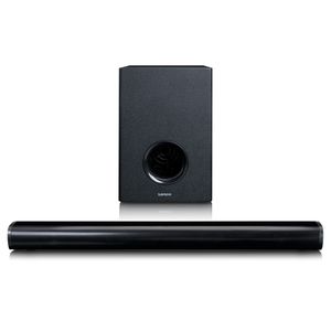 Lenco SBW-801BK - Bluetooth®-Soundbar mit kabellosem Subwoofer - Schwarz