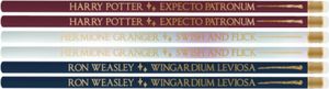HARRY POTTER - Zauberstäbe - 6 Stifte Set