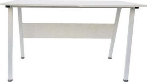 VDD Industrial Vintage Design Computertisch Stoer - industriell modern - 130 cm breit - weißes Gestell weiße Tischplatte